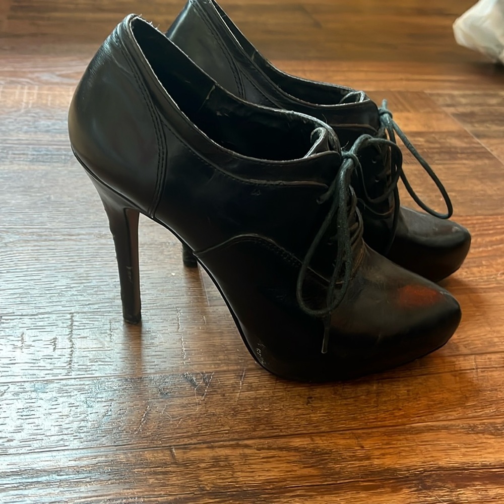 Black heels